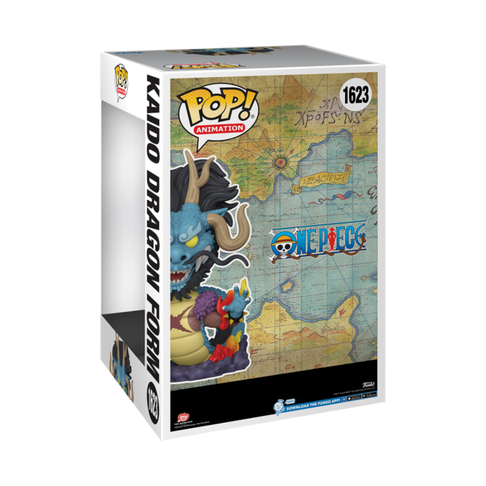 Funko Pop Jumbo! Animation: One Piece - Kaido as Dragon (Exc), Collectable Vinyl Toy Figure