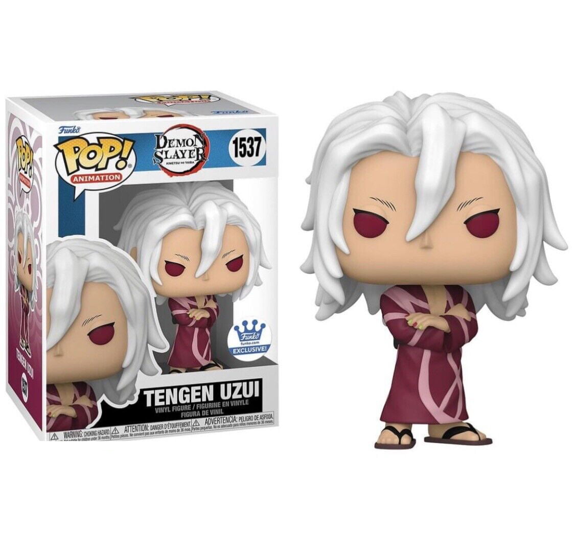 Funko Pop Animation Demon Slayer Tengen Uzui In Kimono #1537 Funko Shop Exclusive