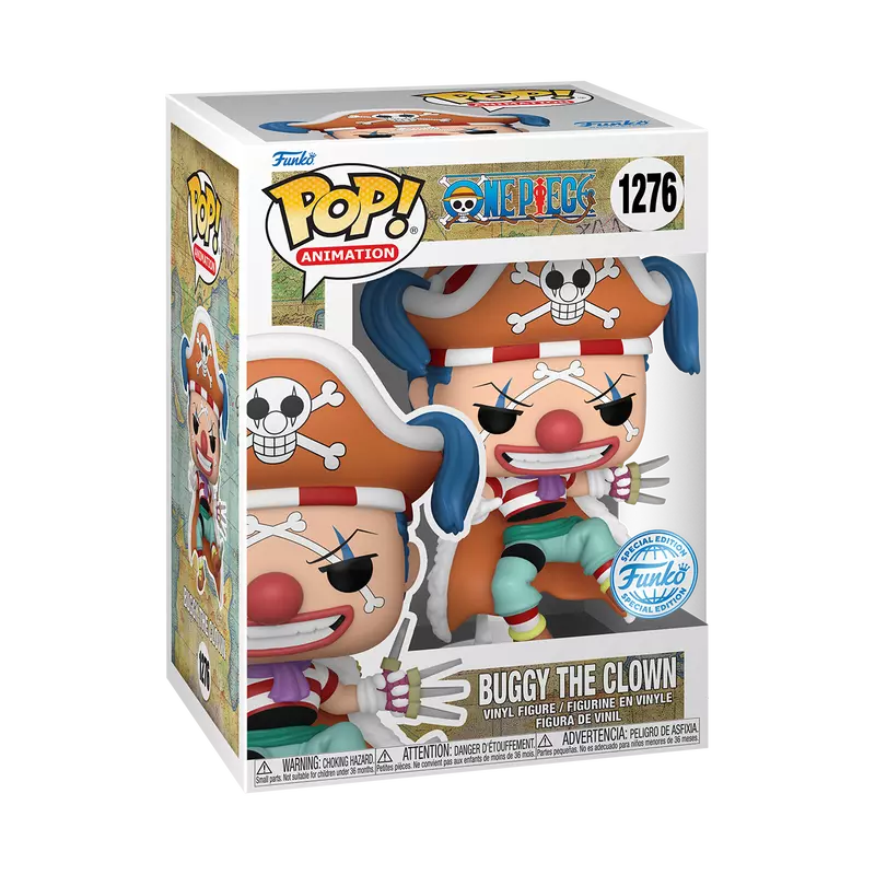 Pop! Animation: One Piece - Buggy the Clown (Exc)