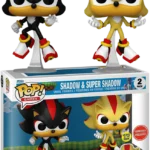 Sonic the Hedgehog - Shadow & Super Shadow Glow-in-the-Dark Pop! Vinyl Figure 2-Pack Game-Stop EXC