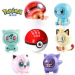 Pokemon Ball Pokeball Toys Changing / Swap Face Emotions Pokemon