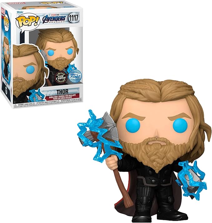 Pop! Marvel: Avengers: End Game - Thor with Thunder chase (GW)(Exc)