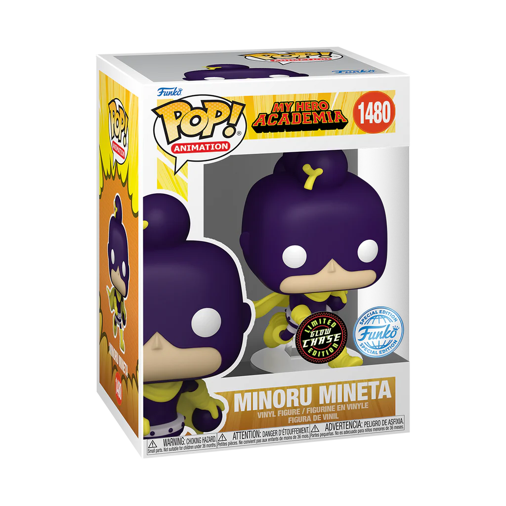 Funko Pop My Hero Academia – Minoru Mineta Limited Glow Chase Edition