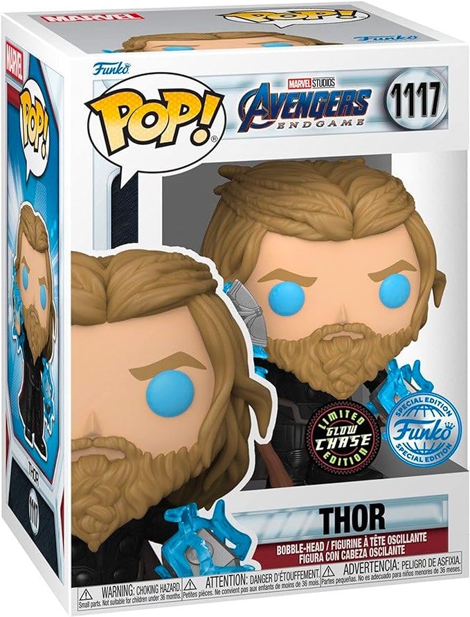Pop! Marvel: Avengers: End Game - Thor with Thunder chase (GW)(Exc)