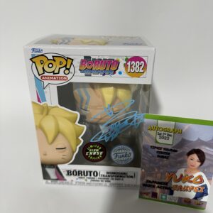 Funko Pop Boruto Momoshiki Chase Signed by Japanese VA Yuko Sanpei