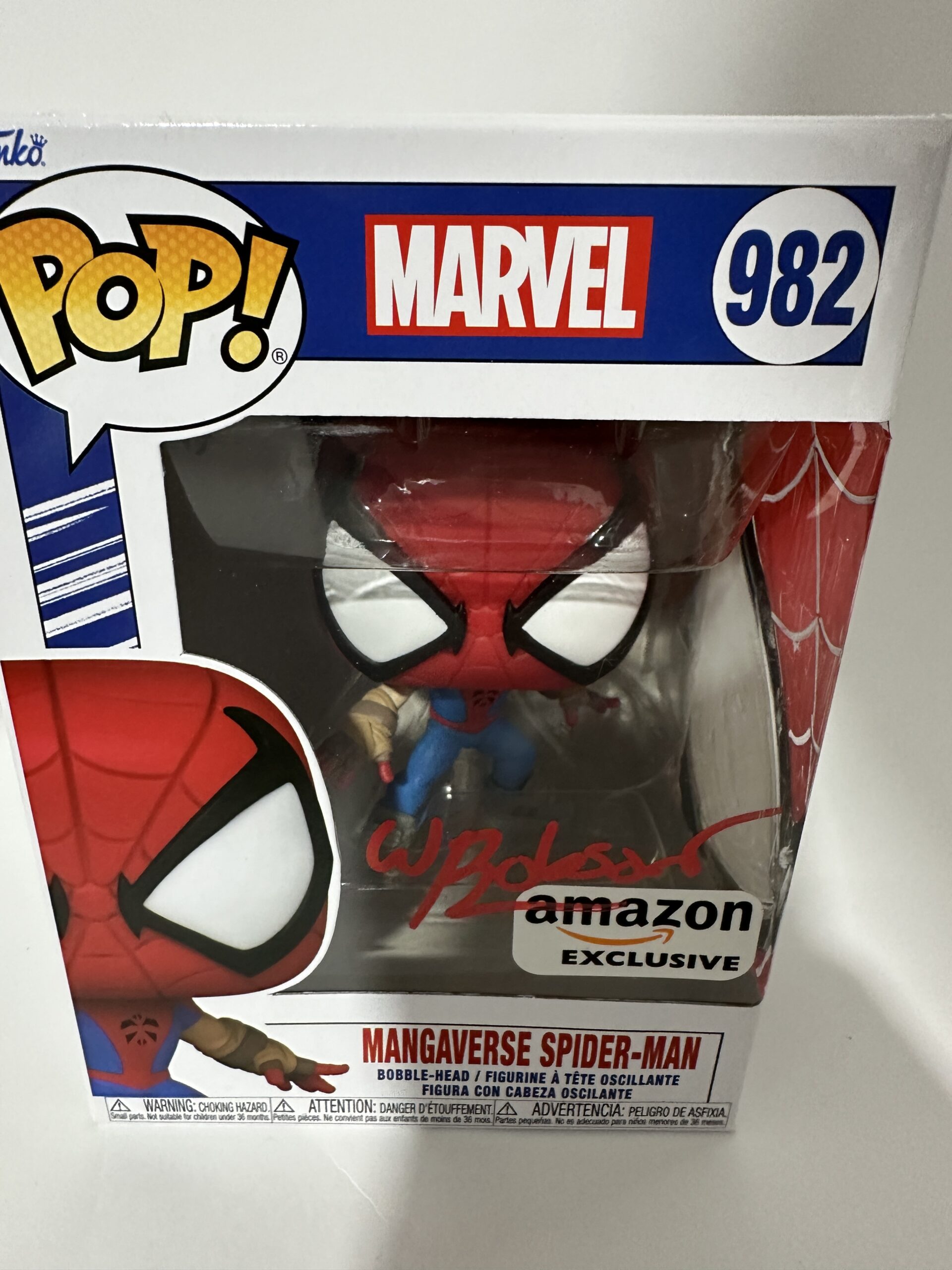 Pop! Marvel: YS- Mangaverse Spider-Man (amazon Exc) (Art by Will Robson) CBCS Certificate