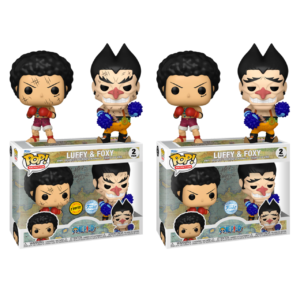 Pop! Animation: One Piece - Luffy and Foxy 2pk (Exc) (Chase + Common) Bundle
