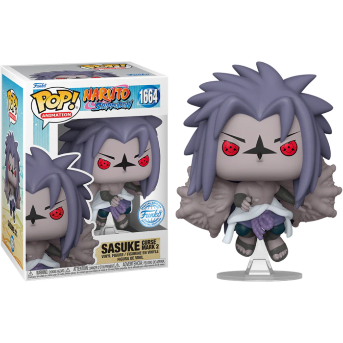 Funko Pop! Animation: Naruto - Sasuke (Curse Mark 2)(Exc)