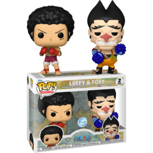 Pop! Animation: One Piece - Luffy and Foxy 2pk (Exc)