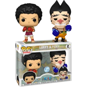 Pop! Animation: One Piece - Luffy and Foxy 2pk (Exc)