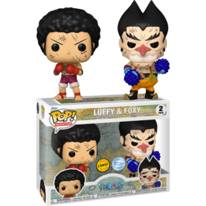 Pop! Animation: One Piece - Luffy and Foxy 2pk (Exc) Chase