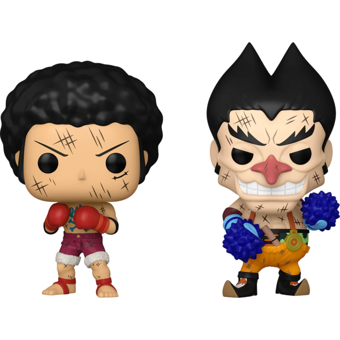 Pop! Animation: One Piece - Luffy and Foxy 2pk (Exc) Chase