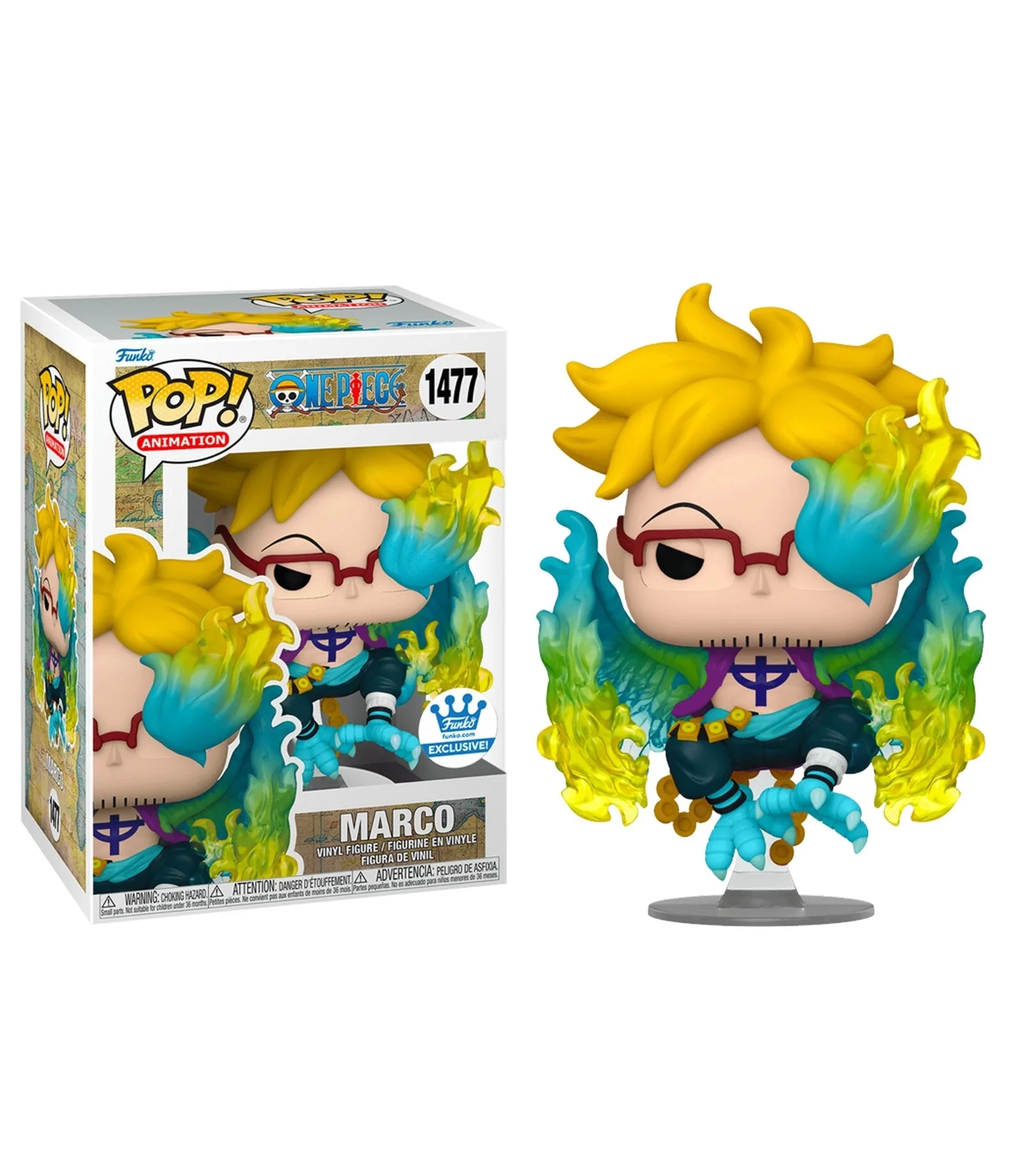 funko Vinyl Figure Marco #1477 - One Piece Funko Shop Exclusive