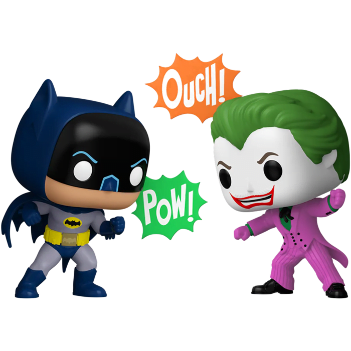 Pop! Heroes: Batman 85th - Joker/Batman 2pk (Exc)