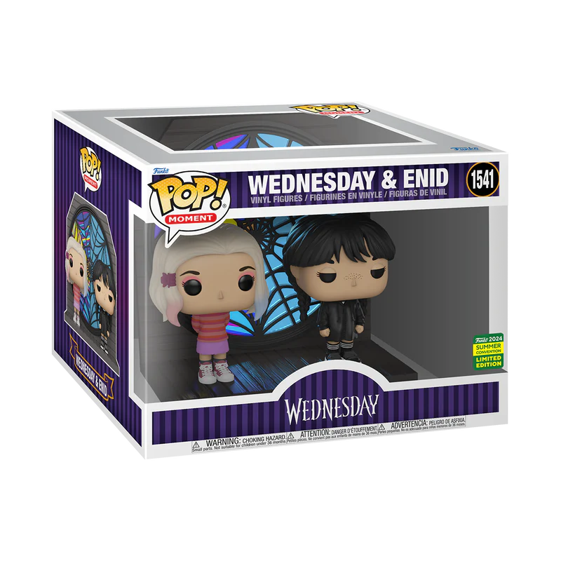 Pop Moment! Tv: Wednesday - Wednesday Addams and Enid (SDCC'24)
