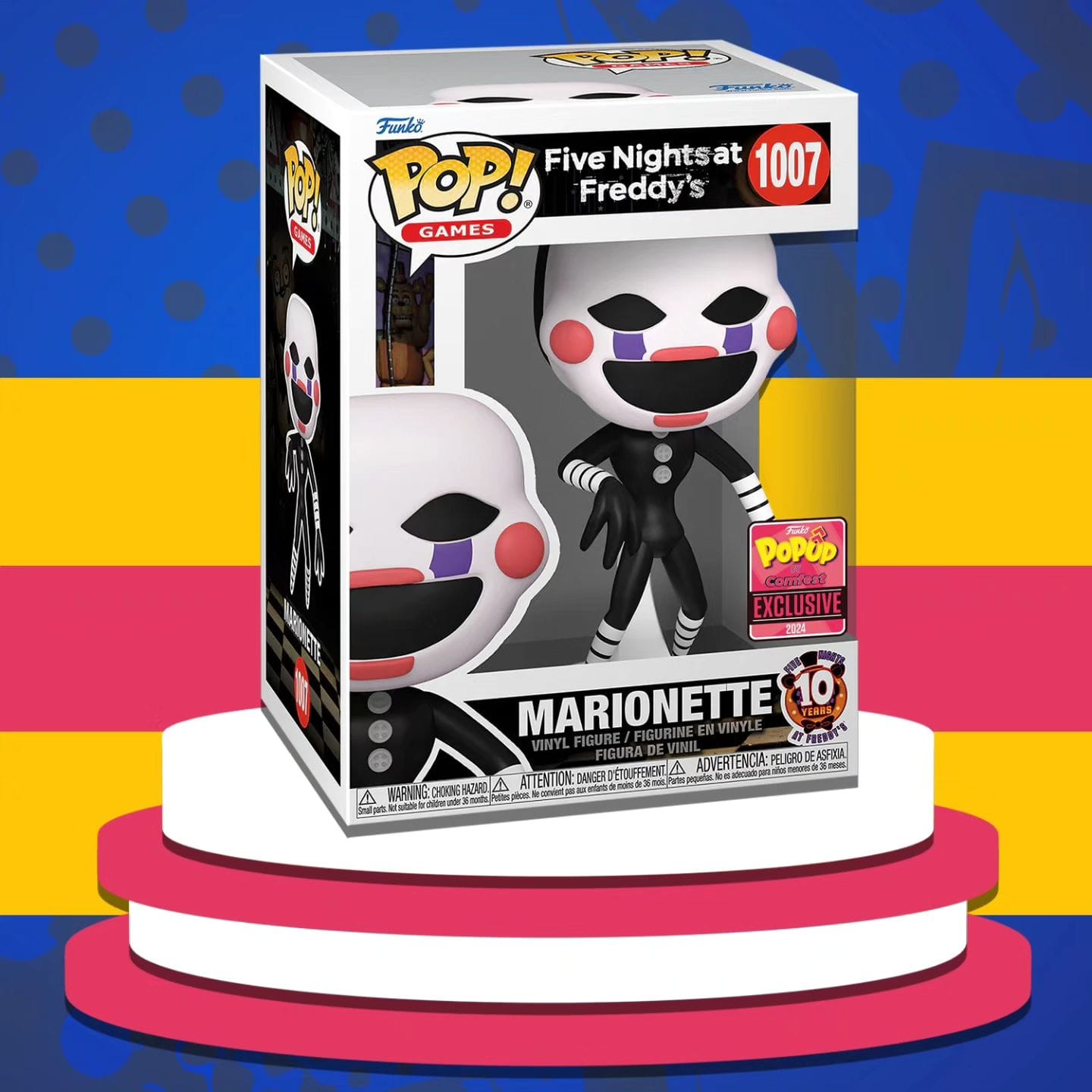 Funko POP! Marionette - Five Nights at Freddy's #1007 - POP UP by Comfest Exclusive 2024