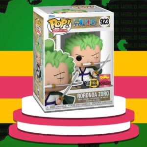 Funko POP! Roronoa Zoro Glow in The Dark - One Piece #923 - POP UP by Comfest Exclusive 2024