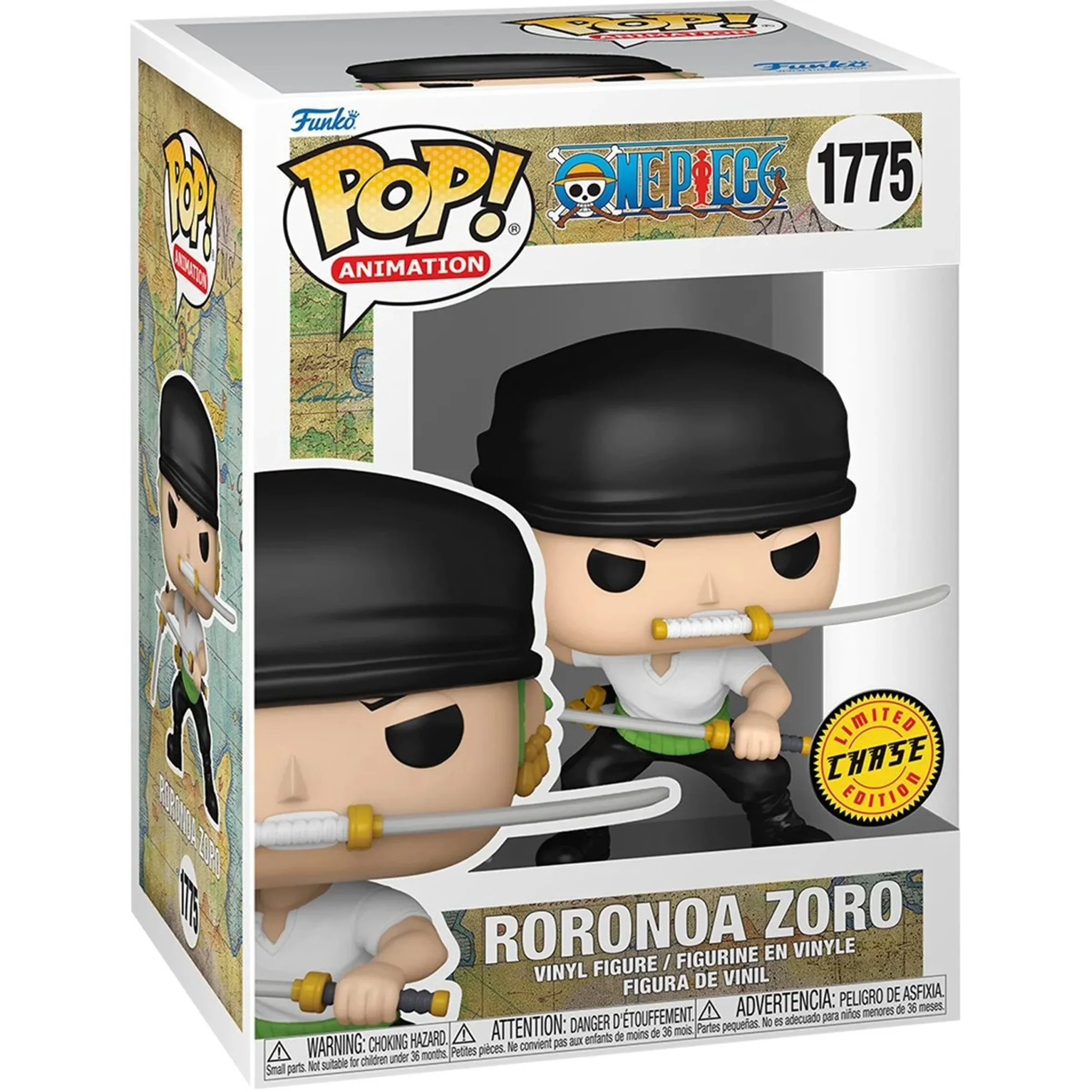 Pop! Animation: One Piece - Zoro w/chase (Refresh) Pop! Animation: One Piece - Zoro w/chase (Refresh)