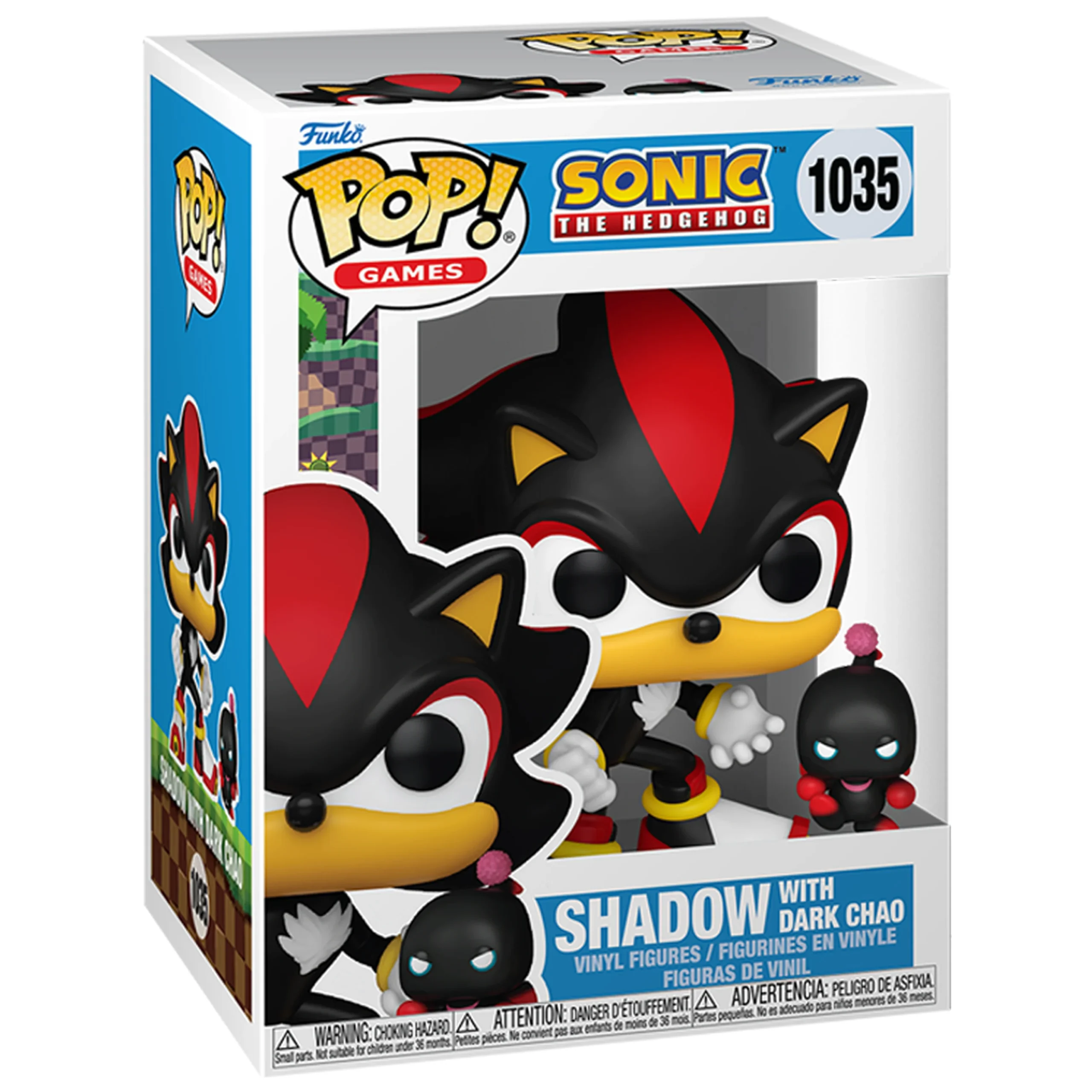 Pop & Buddy! Games: Sonic - Shadow w/Dchaos