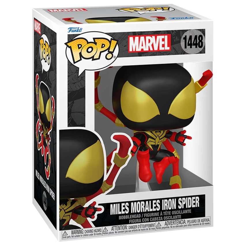 Pop! Marvel: Spider-Man Comics - Miles Iron Spider-Manider