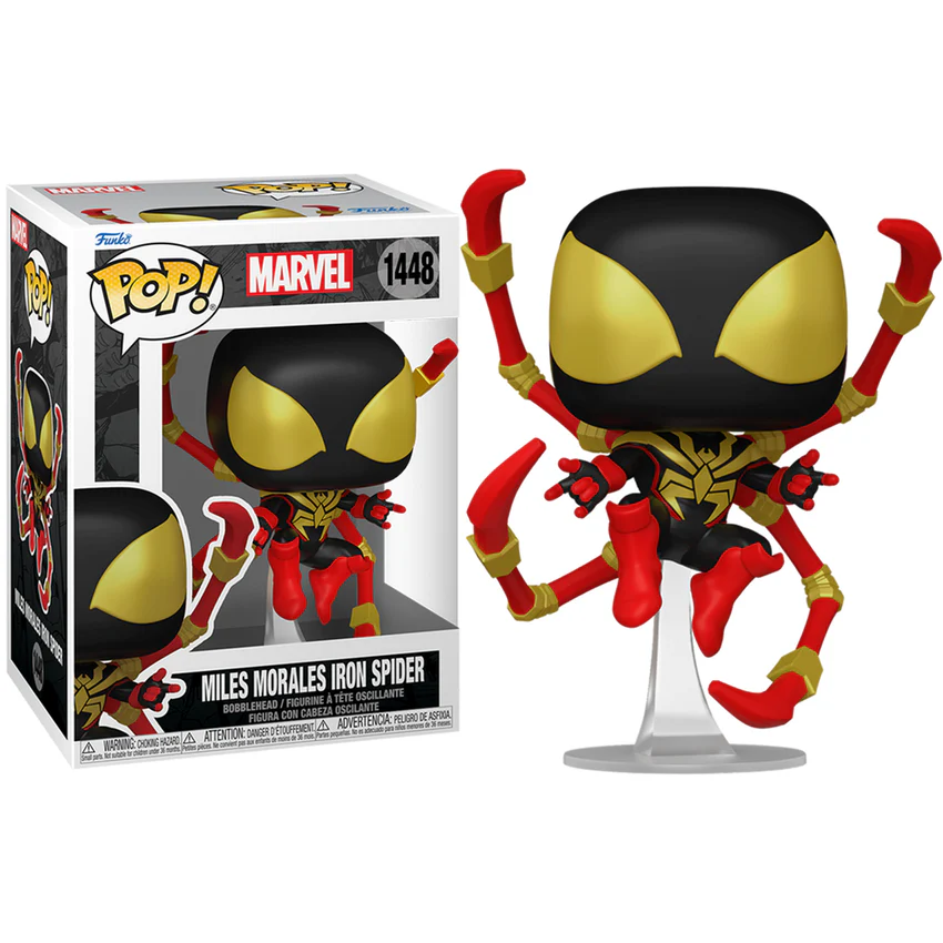 Pop! Marvel: Spider-Man Comics - Miles Iron Spider-Manider