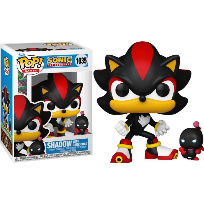 Pop & Buddy! Games: Sonic - Shadow w/Dchaos