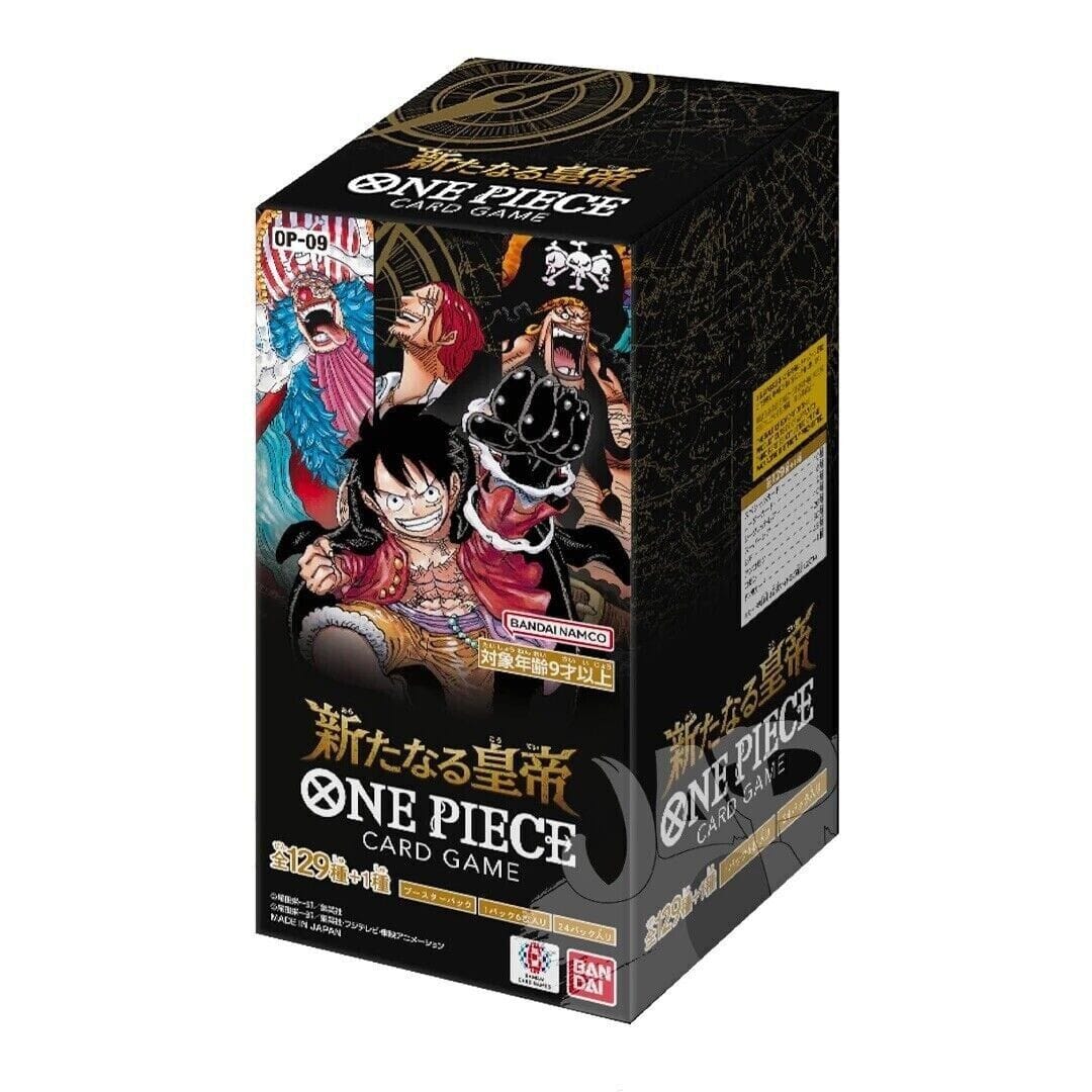 BANDAI Japanese ONE PIECE Card Game Booster Pack TCG [OP-09]
