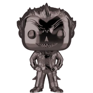 Funko POP! Heroes: DC Comics Batman Arkham Asylum - The Joker (Black Chrome) #53 Only At Target