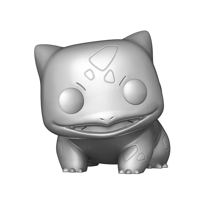 Funko Pop! #453 Bulbasaur (Silver Metallic) Pokemon Games