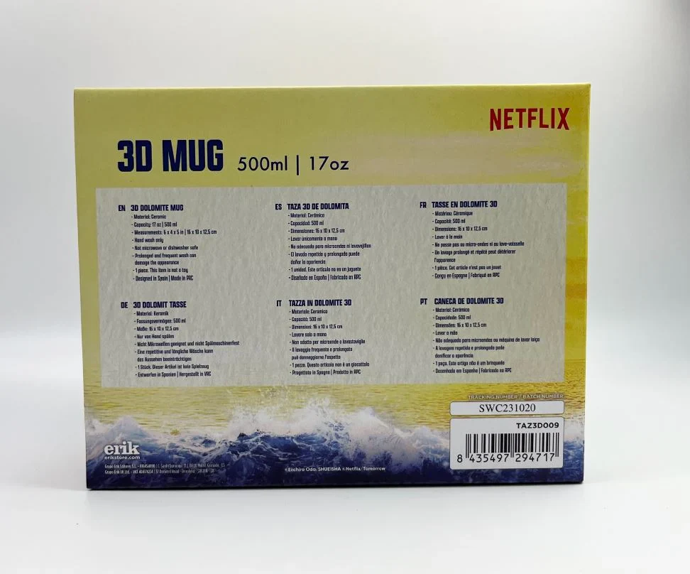 Erik: 3D One Piece Netflix - Gum Gum Fruit 3D Mug