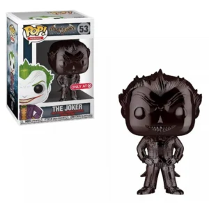 Funko POP! Heroes: DC Comics Batman Arkham Asylum - The Joker (Black Chrome) #53 Only At Target