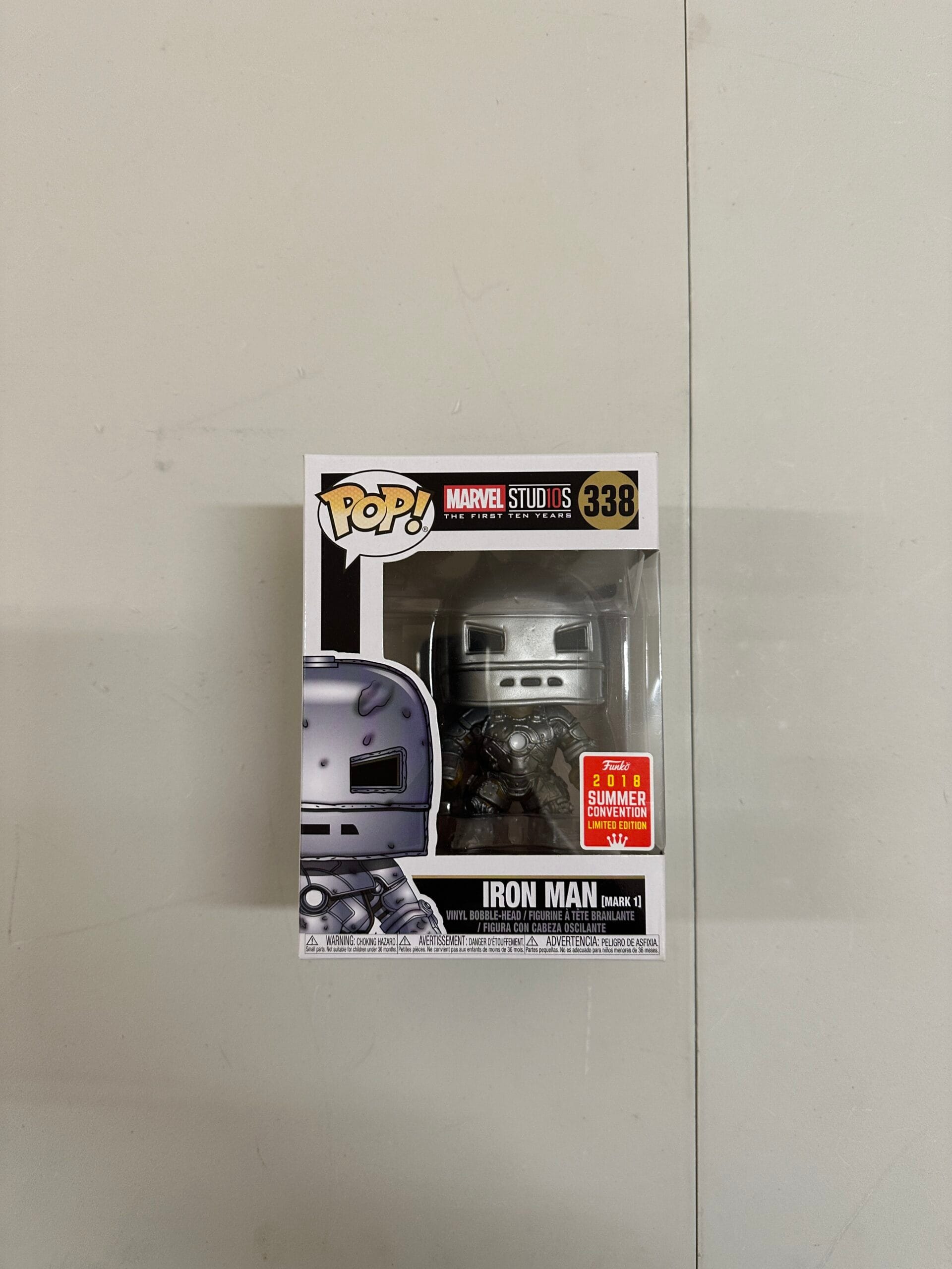 Funko Iron Man Mark 1 2018 Summer Con Exclusive #338