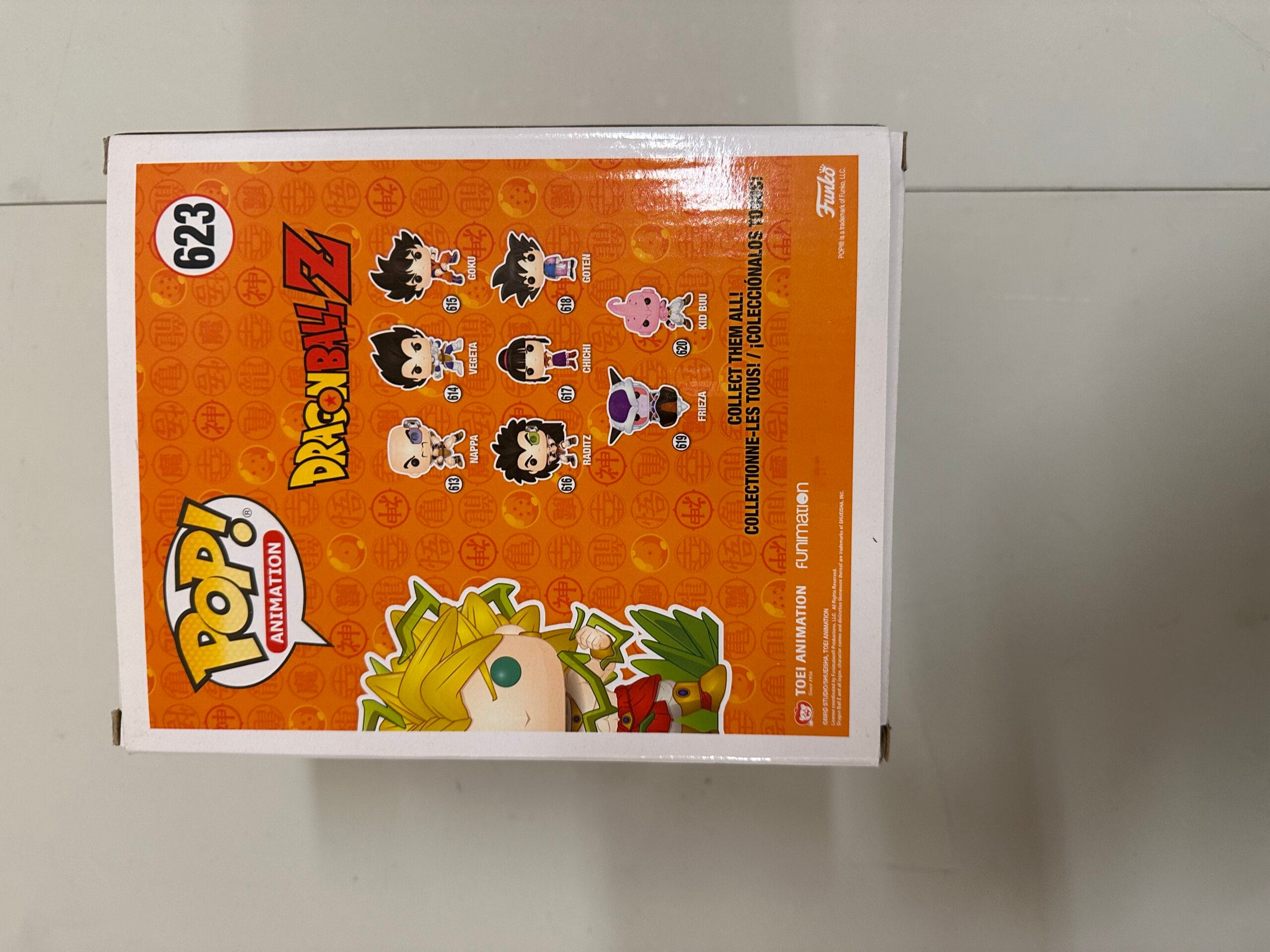 Funko Pop! DBZ Legendary Super Saiyan Broly #623 Galactic Toys Exclusive 6 Inch