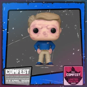 DEADPOOL& WOLVERINE: WADE WILSON Assistant to the Assistant Regional Manager, DRIVEMAX Funko Pop! Comfest Kuwait 2025